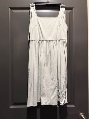 Light Sage Green Sleeveless Sundress